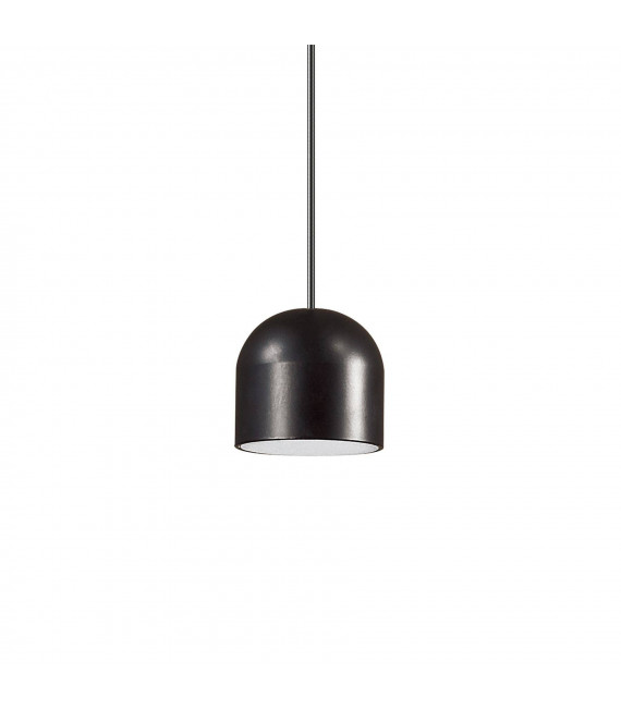 Sospensione Alto Metallo Nero 1 lampadina 20cm