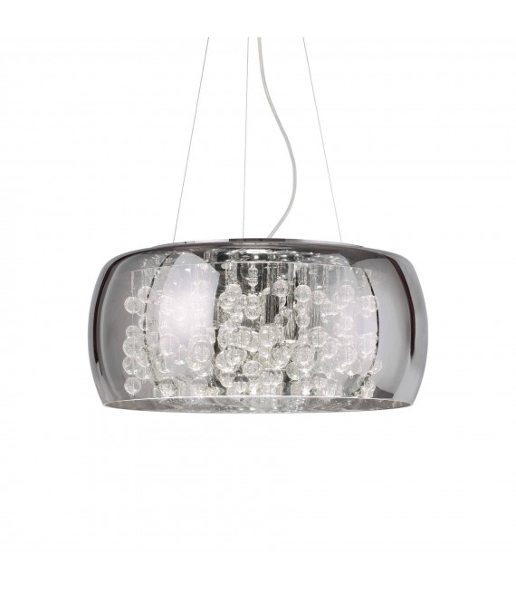 Audi-80 Metal Ahumado Colgante 8 bombillas 33cm