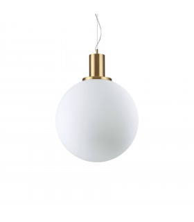 Loko Lámpara colgante Metal blanco 1 bombilla 56cm