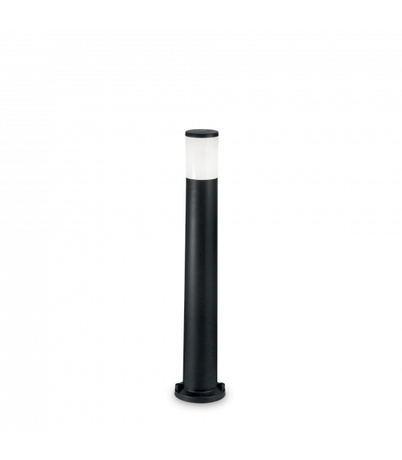 Borne de jardin Amelia Plastique,résine Gris 1 ampoule 80cm