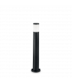 Borne de jardin Amelia Plastique,résine Gris 1 ampoule 80cm