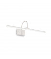 Bonjour picture light White metal 1 bulb 17.5cm