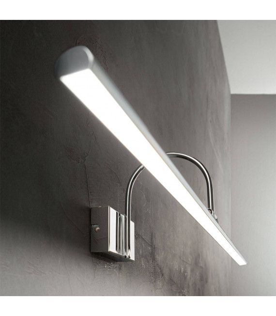 Bonjour Metal Chrome aplique 1 bombilla 17,5cm