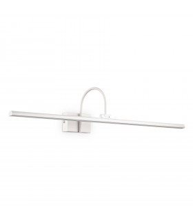 Lampada da quadro Bonjour Metallo bianco 1 lampadina 17,5 cm
