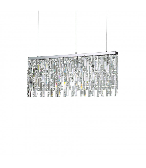 Elisir Lampada a sospensione in metallo cromato 6 lampadine 48,5 cm