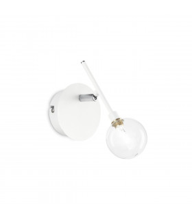 Faretto Maracas Vetro, metallo Ottone 1 lampadina 20cm