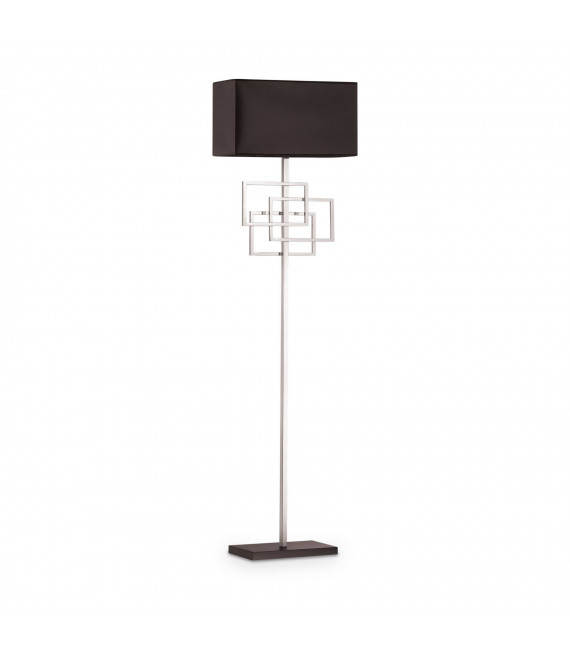 Stehlampe Luxury Metal Chrom 1 Glühbirne 162cm