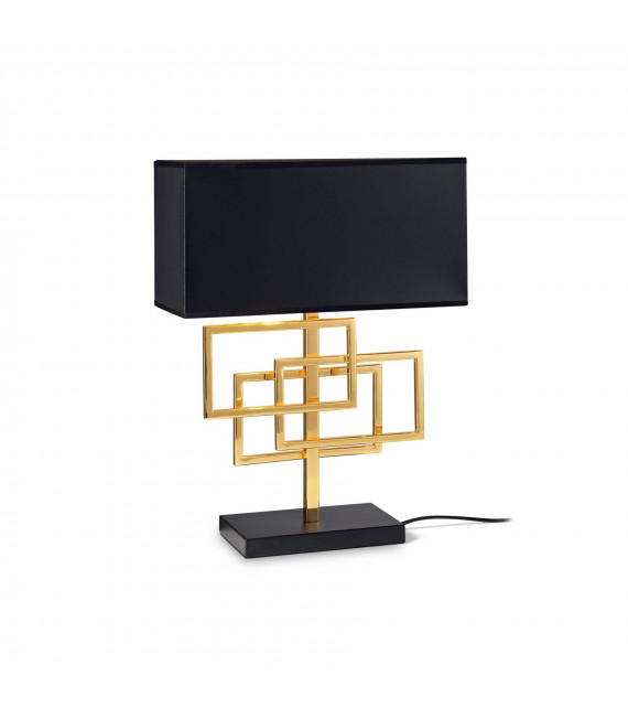 Lampe de table Luxury Métal Laiton 1 ampoule 46,5cm
