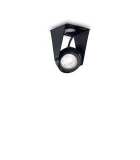 Plafoniera Channel Black Metal 1 lampadina 10cm