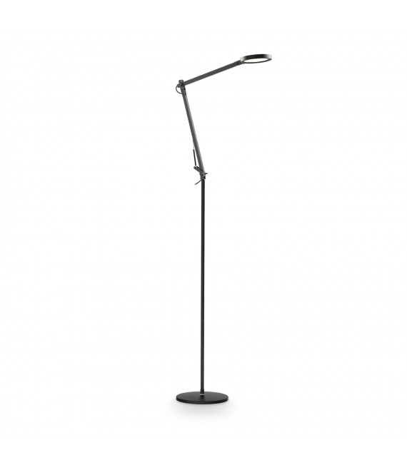 Lampe de lecture Futura Aluminium Noir 1 ampoule 145cm