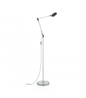 Lampe de lecture Futura Aluminium Aluminium 1 ampoule 145cm