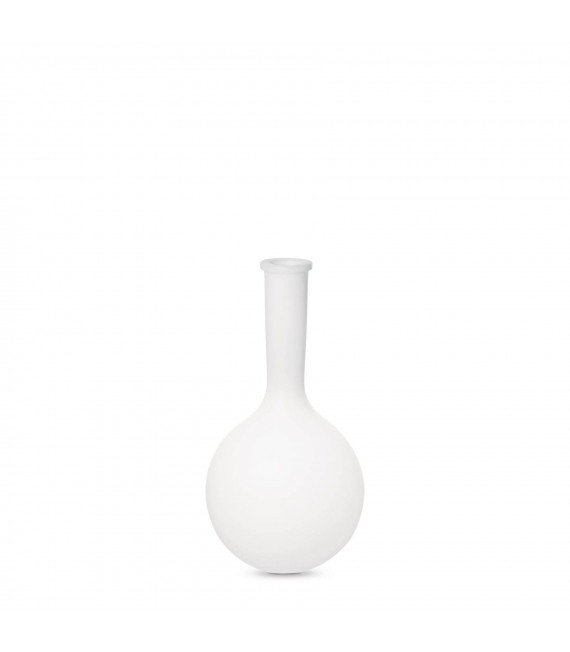 Lámpara de jardín portátil Tarro Plástico blanco 1 bombilla 76cm
