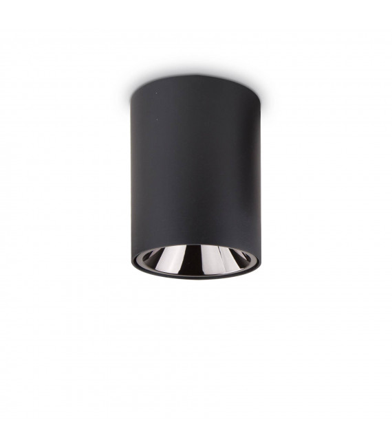 Spot Downlight Nitro Aluminium Noir 1 ampoule 14cm