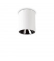 Spot Downlight Nitro Aluminium blanc 1 ampoule 10cm