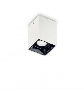 Spot Downlight Nitro Aluminium blanc 1 ampoule 9cm