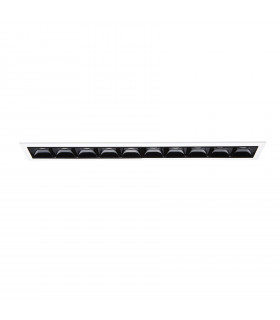 Foco empotrable Lika Aluminio blanco 10 bombillas 4,8cm