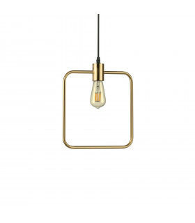 Design Pendelleuchte Abc Metal Antikmessing 1 flammig 44cm