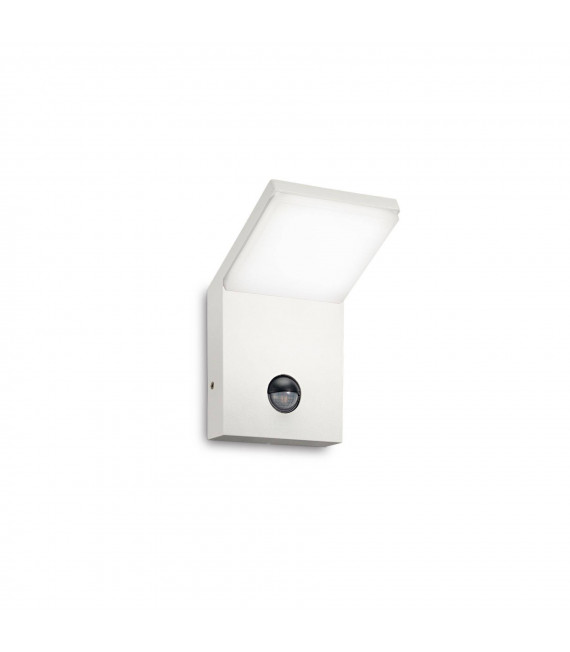 Applique moderne Style Aluminium blanc 1 ampoule 17cm