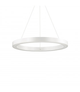 Integrated LED pendant light Oracle White aluminum 1 bulb 19.5cm