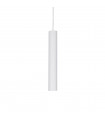 Suspension design Tube Aluminium blanc 1 ampoule 40cm