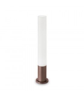Borne de jardin Edo Aluminium Café 1 ampoule 80cm