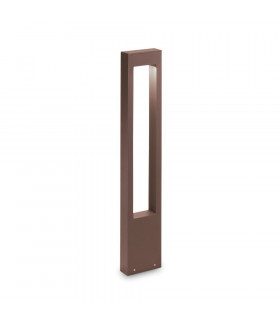 Garden bollard Vega Aluminum Café 1 bulb 80cm
