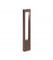 Garden bollard Vega Aluminum Café 1 bulb 80cm