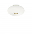 Ceiling light Arizona White glass 5 bulbs 25cm