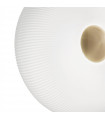 Ceiling light Arizona White glass 5 bulbs 25cm
