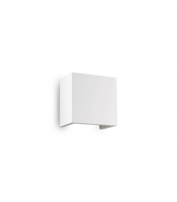 Applique murale Flash Gypse blanc 1 ampoule 12,5cm
