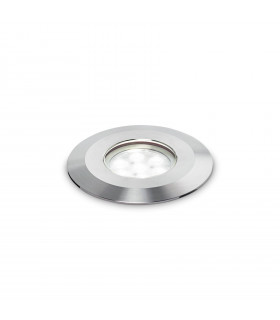 Incasso da giardino Park Metal Steel 1 lampadina 18,5cm