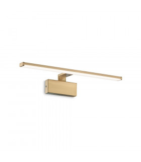 Cuadro de luz Alma Metal Latón satinado 1 bombilla 9cm