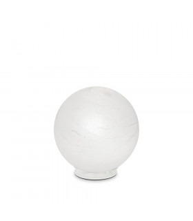 Carta table lamp White plastic 1 bulb 31cm