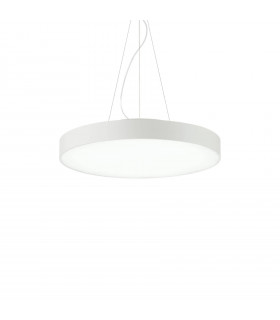 Integrierte LED-Aufhängung Halo Weißaluminium 1 Birne 25cm