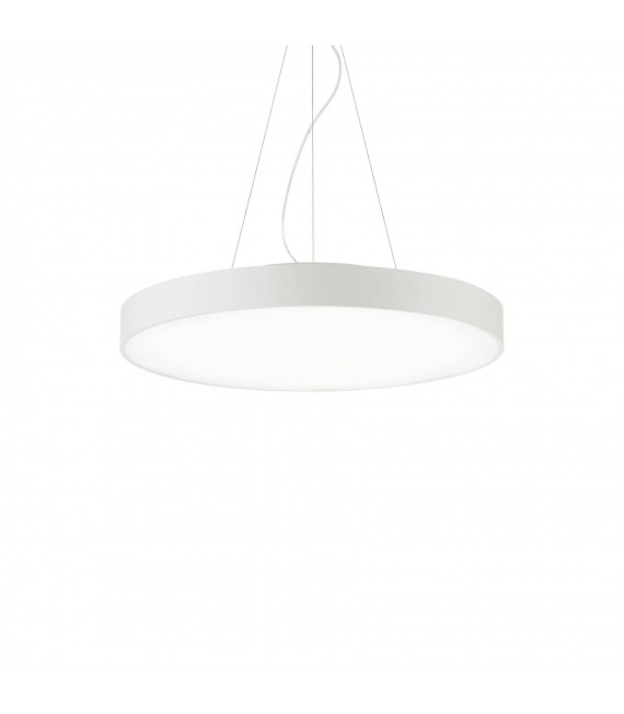 Sospensione LED integrata Halo Alluminio bianco 1 lampadina 25cm