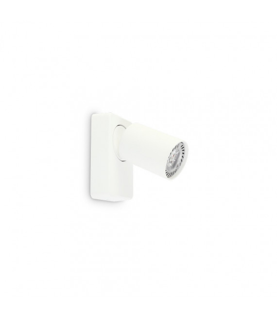 Faretto Rudy White in metallo 1 lampadina 12,5cm