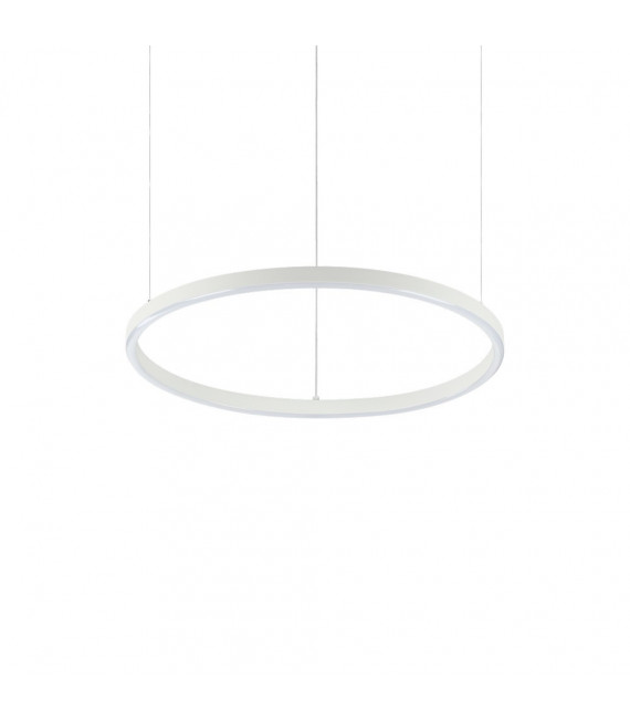 Sospensione LED integrata Oracle Alluminio bianco 1 lampadina 9cm