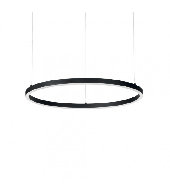 Integrated LED suspension Oracle Aluminum Black 1 bulb 9cm
