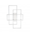 Integrated LED ceiling light Frame-1 White metal 1 bulb 6cm