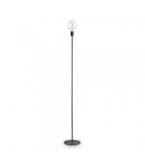 Stehlampe Mikrofon Black Metal 1 Glühbirne 170cm