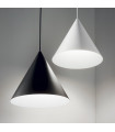 A-Line pendant lamp White metal 1 bulb 33cm