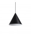 Suspension A-Line Métal Chrome 1 ampoule 12cm