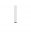 Spot Downlight Look Metal white 1 bulb 40cm