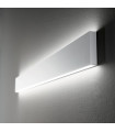 Linus integrated LED wall light Metal, white aluminum 1 bulb 9.5cm