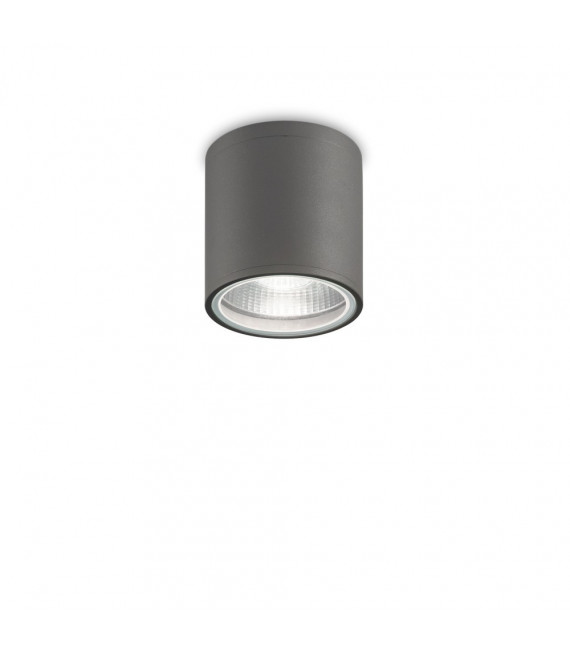 Spot Downlight Gun Aluminum Anthracite 1 bulb 11.5cm