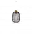 Design pendant Mint-1 Smoked glass 1 bulb 29.5cm