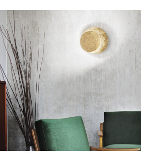 Tick applique da parete 1 lampadina Metallo Oro