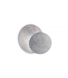 Applique murale Tick 1 ampoule Métal Argent