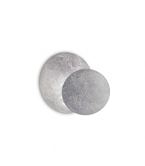 Aplique Tick 1 luz Metal Plata