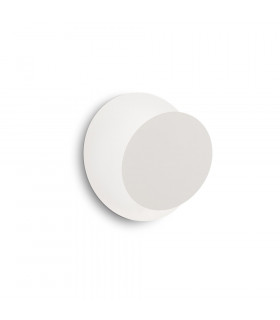 Tick Applique a 1 luce Metallo bianco